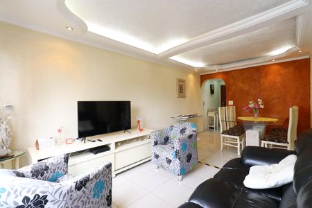 Sala de apartamento à venda com 3 quartos, 80m² em Vila Hamburguesa, São Paulo