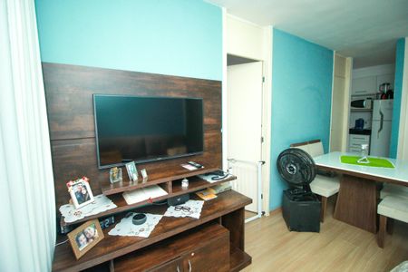 Sala de apartamento à venda com 3 quartos, 62m² em Vila Lutécia, Santo André