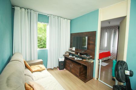 Sala de apartamento à venda com 3 quartos, 62m² em Vila Lutécia, Santo André