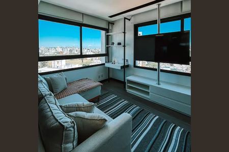 Sala de apartamento para alugar com 2 quartos, 67m² em Rio Branco, Porto Alegre