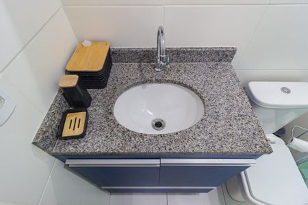 Apartamento à venda com 24m², 1 quarto e sem vagaDetalhe - Banheiro