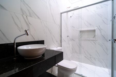 Casa para alugar com 185m², 3 quartos e 3 vagas Casa para alugar com 185m², 3 quartos e 3 vagasBanheiro social