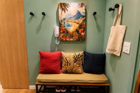 Studio para alugar com 27m², 1 quarto e sem vaga Studio para alugar com 27m², 1 quarto e sem vagaSala