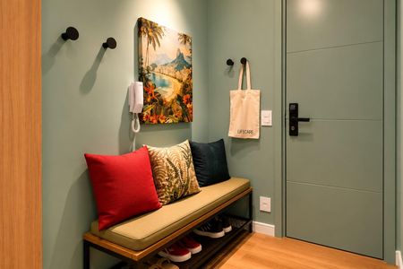 Studio para alugar com 27m², 1 quarto e sem vaga Studio para alugar com 27m², 1 quarto e sem vagaSala