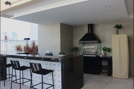 Studio para alugar com 27m², 1 quarto e sem vagaChurrasqueira