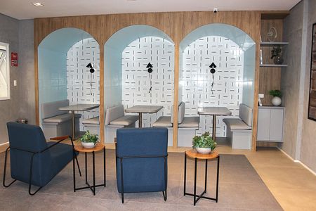 Studio para alugar com 27m², 1 quarto e sem vagaCoworking