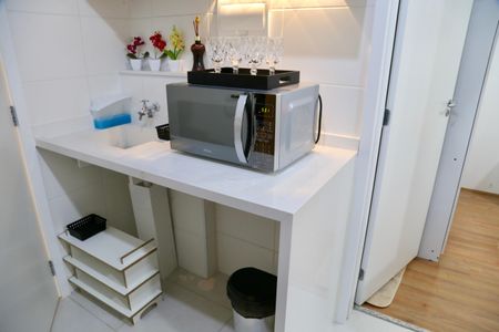 Studio para alugar com 28m², 1 quarto e sem vaga Studio para alugar com 28m², 1 quarto e sem vagaCozinha