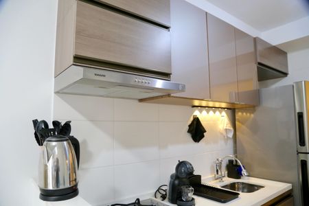 Studio para alugar com 28m², 1 quarto e sem vaga Studio para alugar com 28m², 1 quarto e sem vagaCozinha