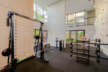 Apartamento para alugar com 40m², 1 quarto e sem vaga Apartamento para alugar com 40m², 1 quarto e sem vagaAcademia