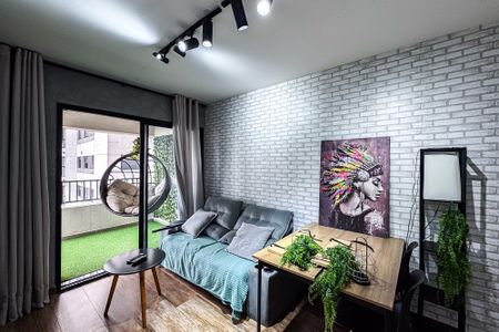 Sala de apartamento para alugar com 1 quarto, 40m² em Brás, São Paulo