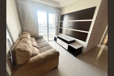 Sala de apartamento para alugar com 2 quartos, 55m² em Parque Maria Domitila, São Paulo