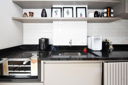 Apartamento à venda com 45m², 1 quarto e 1 vagalavanderia e churrasqueira