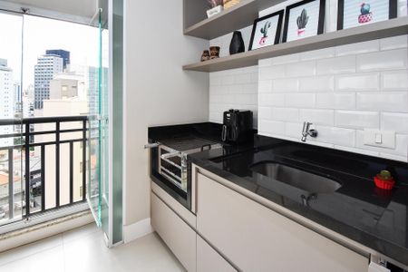 Apartamento à venda com 45m², 1 quarto e 1 vagalavanderia e churrasqueira