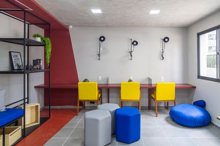 Apartamento à venda com 42m², 2 quartos e 1 vagaÁrea comum - Coworking