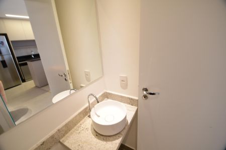 Studio para alugar com 50m², 1 quarto e 2 vagasLavabo