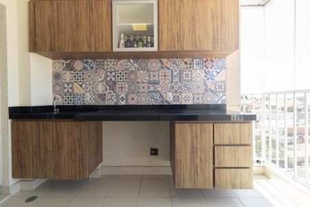 Varanda da Sala de apartamento à venda com 2 quartos, 56m² em Vila Nair, São Paulo