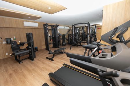 Studio para alugar com 50m², 1 quarto e 2 vagasAcademia