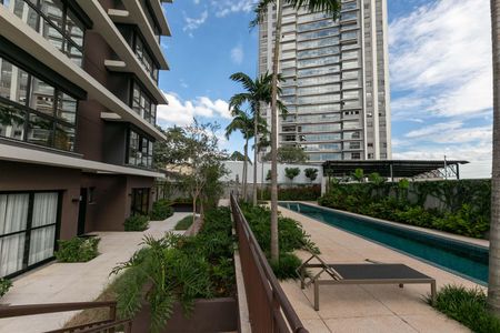 Studio para alugar com 50m², 1 quarto e 2 vagasÁrea comum - Piscina