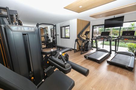 Studio para alugar com 50m², 1 quarto e 2 vagasAcademia