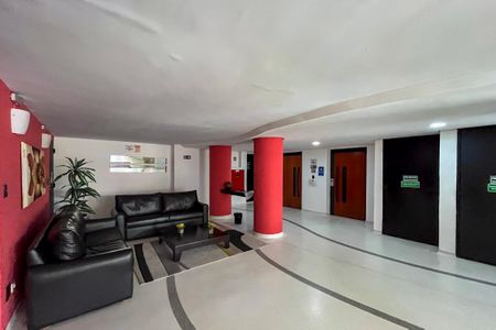 Apartamento para alugar com 38m², 1 quarto e 1 vagaHall social