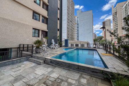 Apartamento para alugar com 38m², 1 quarto e 1 vagaPiscina