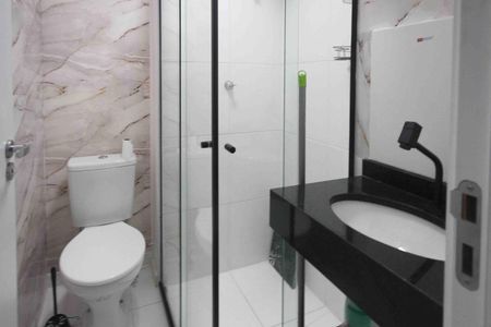 Apartamento para alugar com 26m², 2 quartos e sem vagaBanheiro