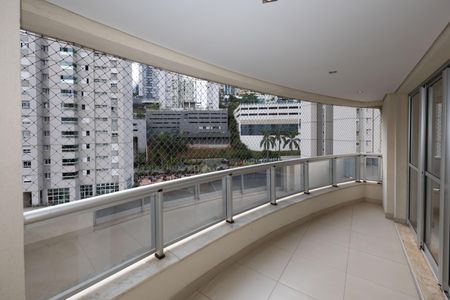 Varanda da Sala de apartamento para alugar com 3 quartos, 104m² em Vila da Serra, Nova Lima