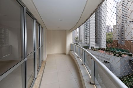 Varanda da Sala de apartamento para alugar com 3 quartos, 104m² em Vila da Serra, Nova Lima