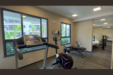 Studio para alugar com 42m², 1 quarto e sem vagaAcademia