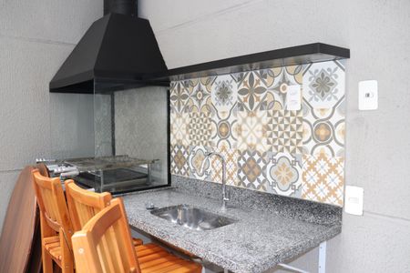 Studio para alugar com 24m², 1 quarto e sem vagaChurrasqueira
