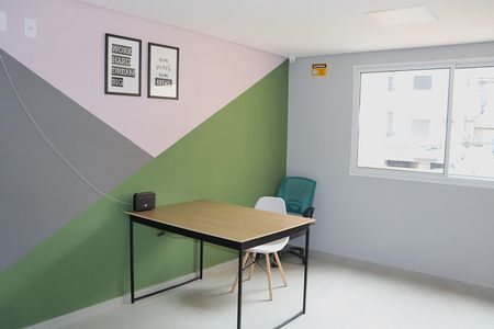 Studio para alugar com 24m², 1 quarto e sem vagaCoworking
