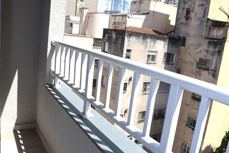Studio para alugar com 24m², 1 quarto e sem vagaVaranda
