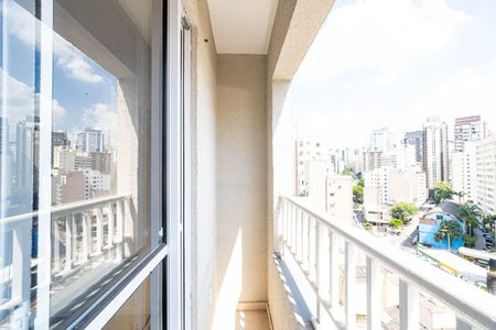 Sacada de kitnet/studio para alugar com 1 quarto, 24m² em Bela Vista, São Paulo