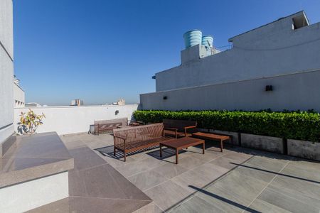 Studio à venda com 34m², 1 quarto e sem vagaTerraço