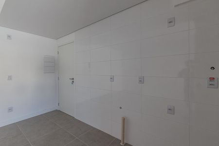 Sala/Cozinha de kitnet/studio à venda com 1 quarto, 34m² em Centro Histórico, Porto Alegre