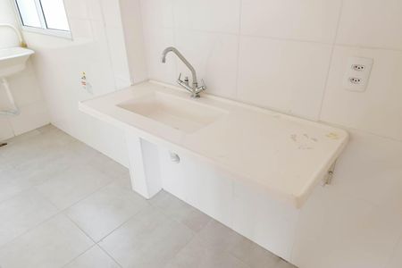 Apartamento para alugar com 42m², 2 quartos e 2 vagasCozinha e Área de Serviço