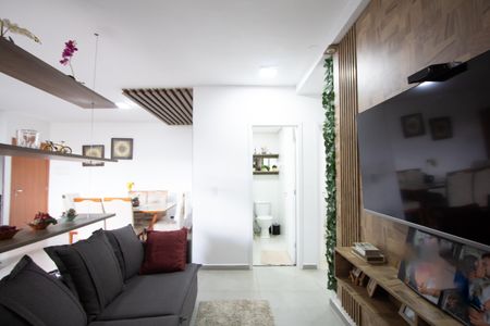 Sala  de apartamento para alugar com 2 quartos, 62m² em Altos do Trujillo, Sorocaba