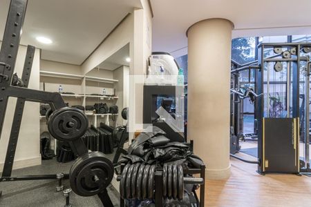 Apartamento à venda com 129m², 2 quartos e 2 vagasÁrea comum - Academia