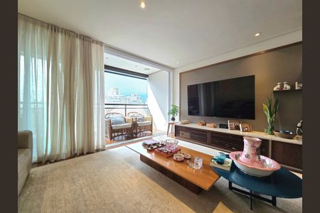 Sala de apartamento à venda com 2 quartos, 129m² em Indianópolis, São Paulo