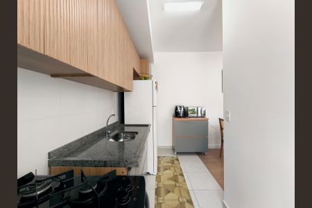 Apartamento à venda com 81m², 2 quartos e 1 vagaCozinha e Área de Serviço
