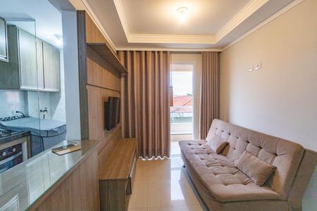 Sala  de apartamento para alugar com 2 quartos, 47m² em Vila Nogueira, Diadema