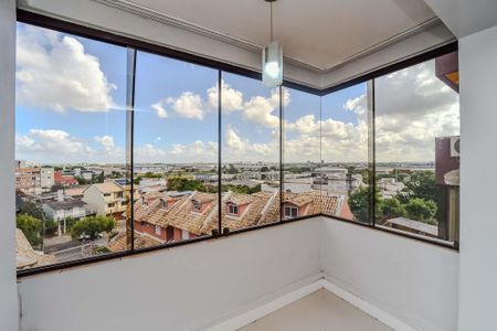 Sacada da Sala de apartamento à venda com 2 quartos, 96m² em Jardim Floresta, Porto Alegre