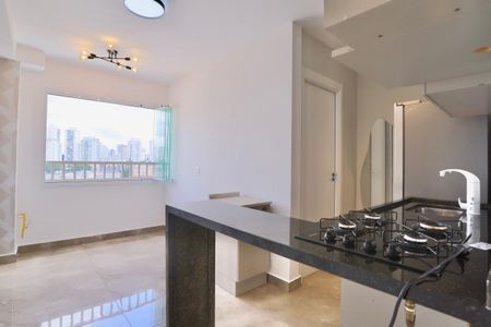 Sala/Cozinha de apartamento para alugar com 1 quarto, 26m² em Mooca, São Paulo