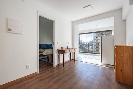 Sala de apartamento à venda com 1 quarto, 40m² em Pompeia, São Paulo