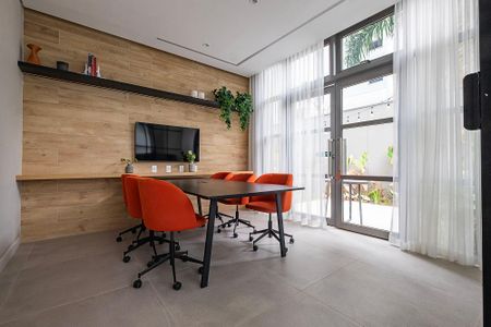 Apartamento para alugar com 40m², 1 quarto e sem vagaCoworking