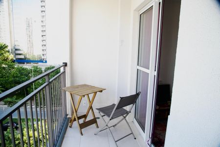 Apartamento à venda com 44m², 2 quartos e 1 vagaVaranda