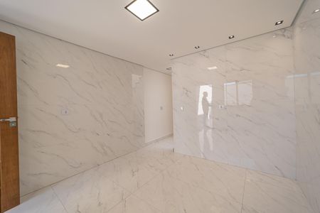 Cozinha de casa para alugar com 2 quartos, 90m² em Jardim Três Marias, São Paulo