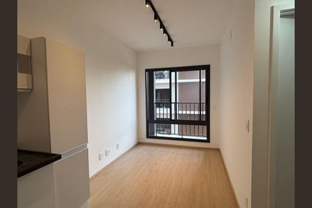 Sala/Cozinha de apartamento para alugar com 1 quarto, 29m² em Mirandópolis, São Paulo