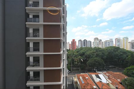 Vista do Quarto de apartamento para alugar com 1 quarto, 29m² em Mirandópolis, São Paulo