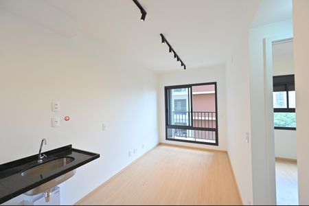 Sala de apartamento para alugar com 1 quarto, 29m² em Mirandópolis, São Paulo
